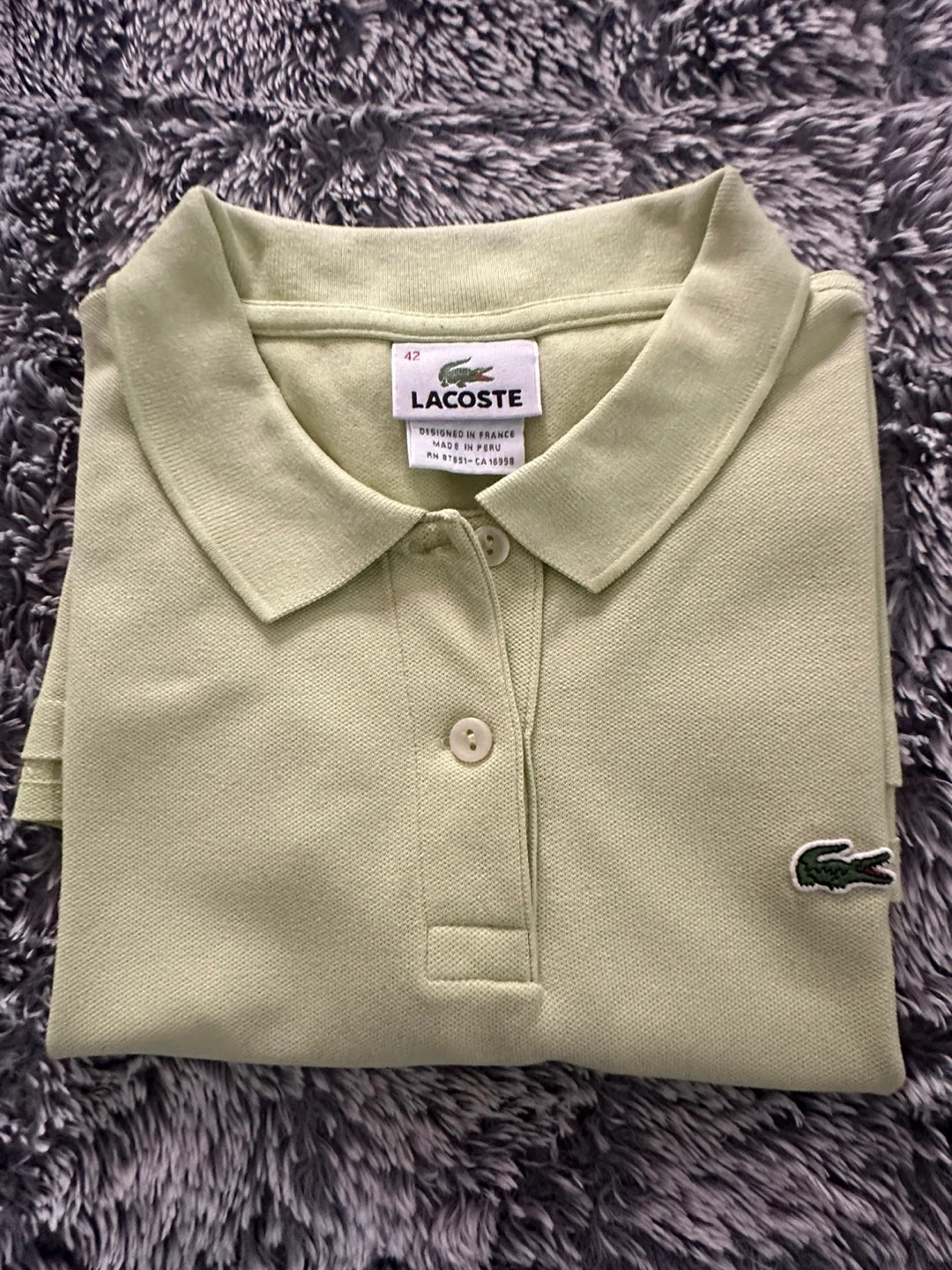Lacoste Polo Shirt Size 42 - photo 2
