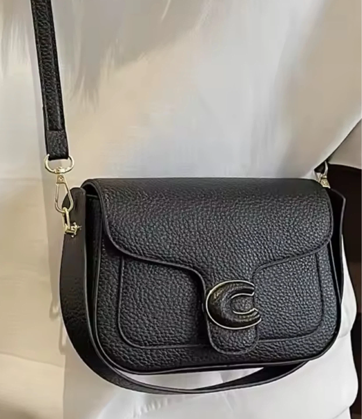 Brand inspired Black Shoulder Bag - photo 3
