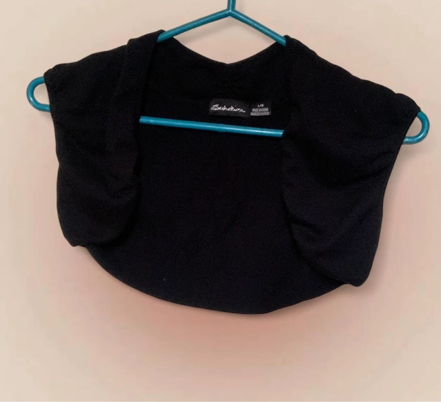 Black Y2K Mini Cardigan - photo 2