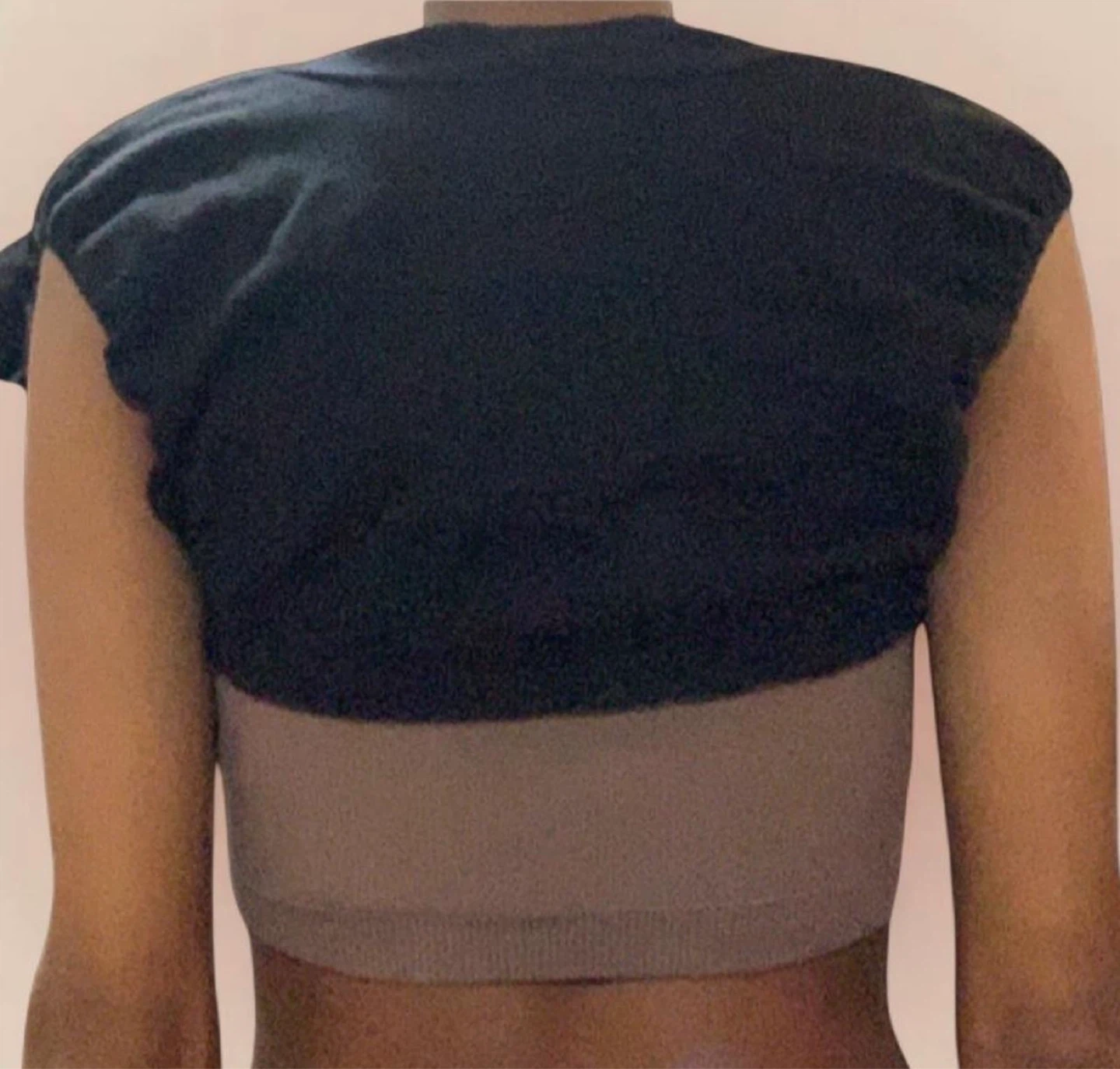 Black Y2K Mini Cardigan - photo 3