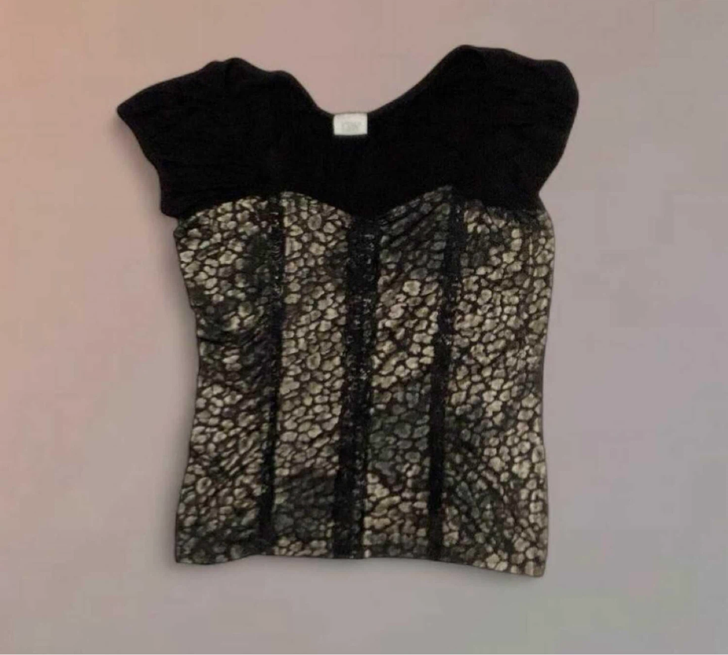 Black Metallic Top - photo 4