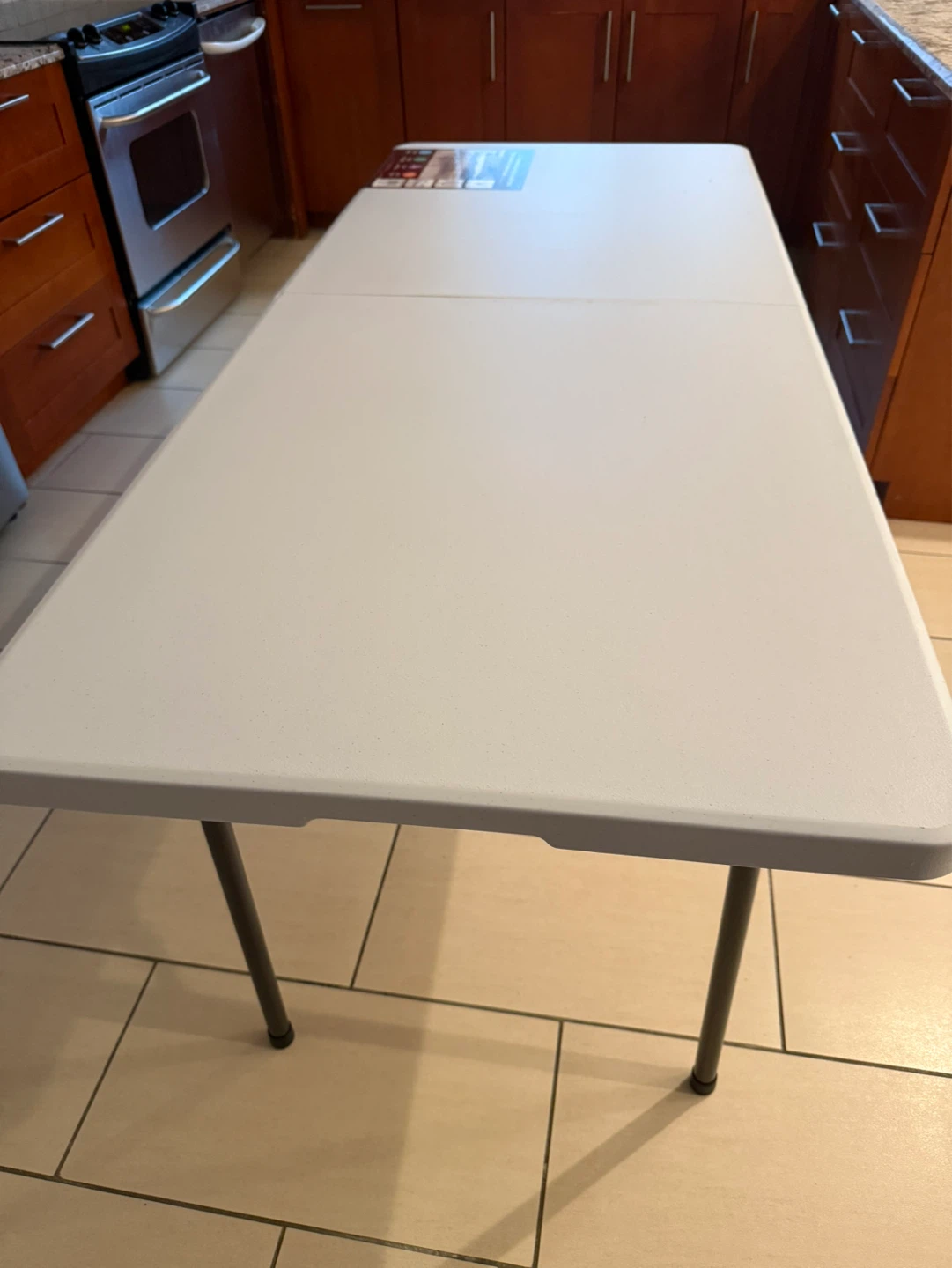 Commercial Fold-in-Half Table