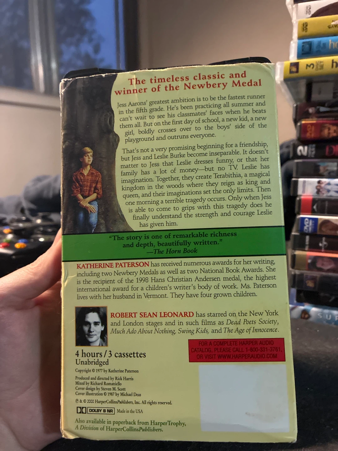 Bridge to Terabithia Unabridged Audiobook by Katherine Paterson - photo 2