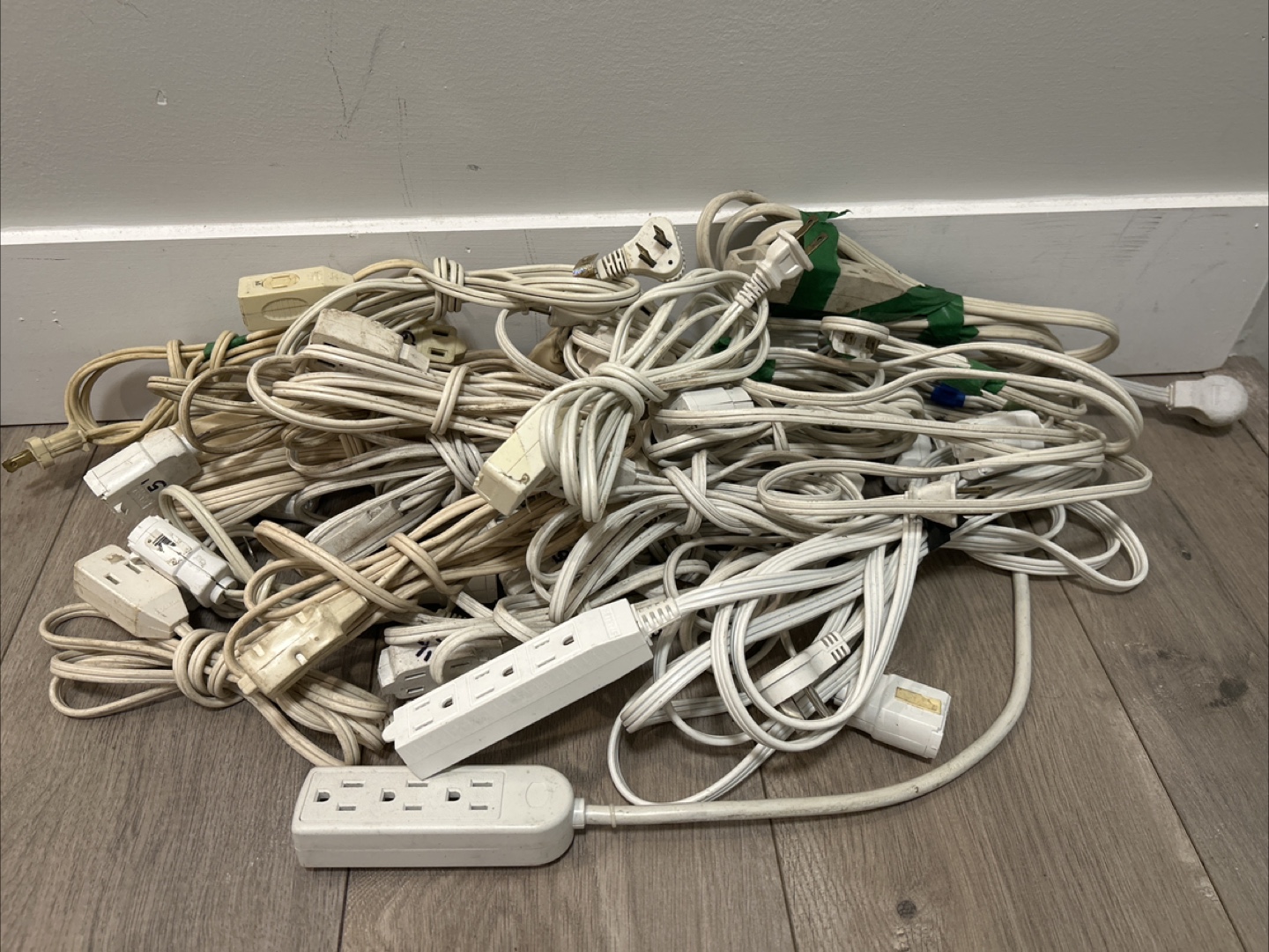 Assorted Extension Cords and Power Strips