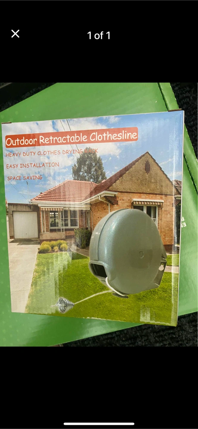 Outdoor Retractable Clothesline