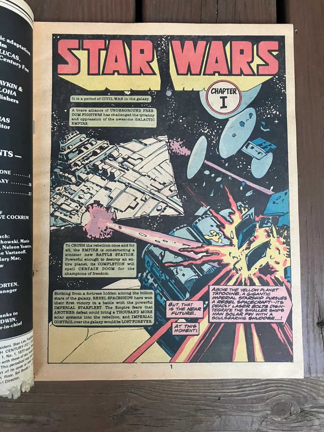 Star Wars 1977 Marvel Special Edition #1 Comic - Exc. Condition - photo 5