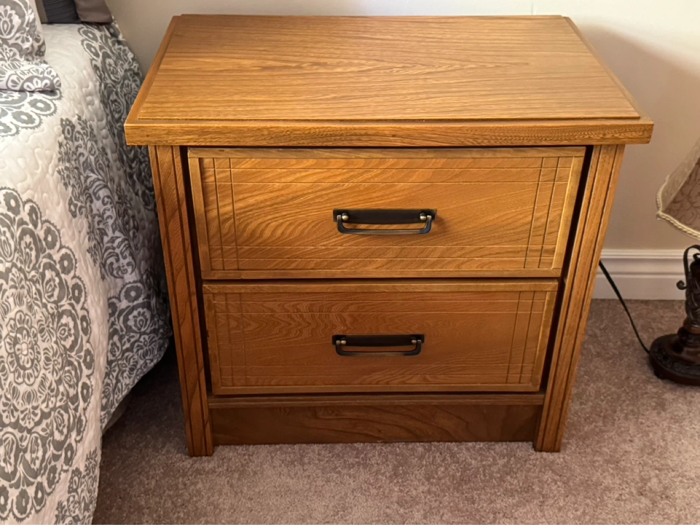 Ladies Dresser with Mirror & 2 nightstands - photo 5