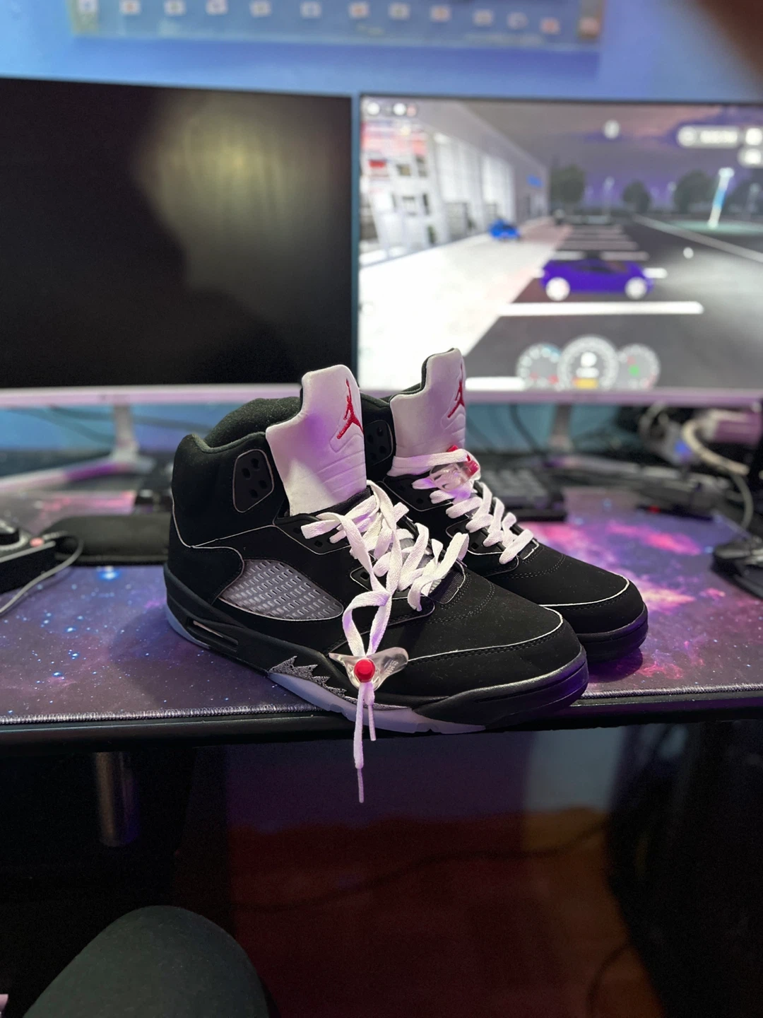 Air Jordan Black Metallic Reimagined 5’s - photo 4