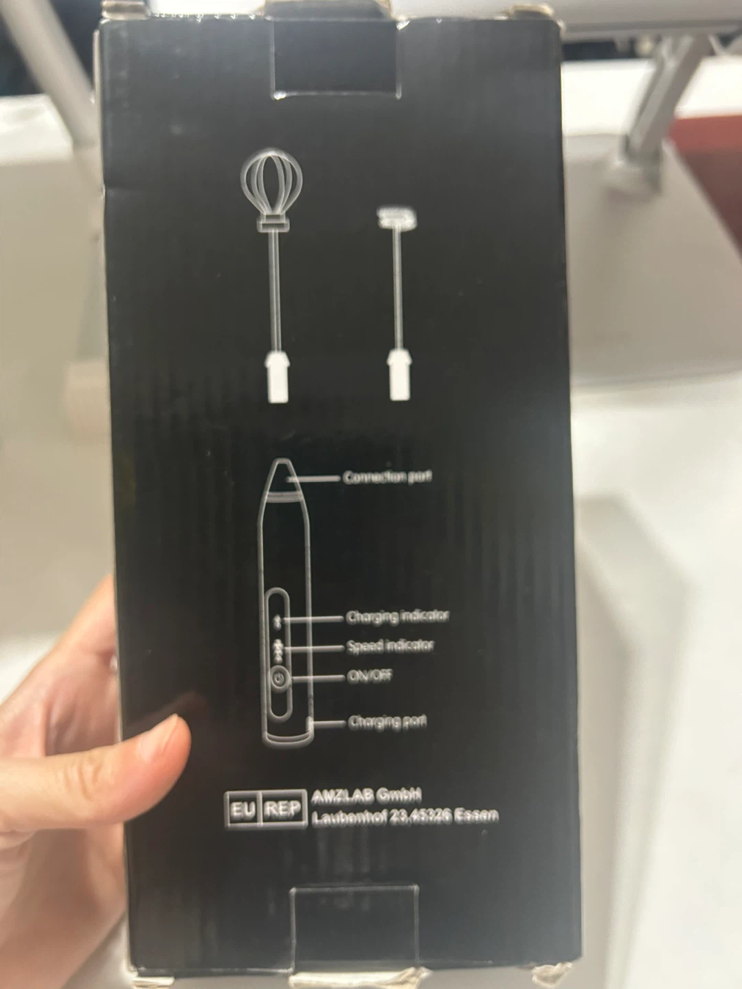Brand New Adjustable Milk Frother with Whisk Attachments - photo 3