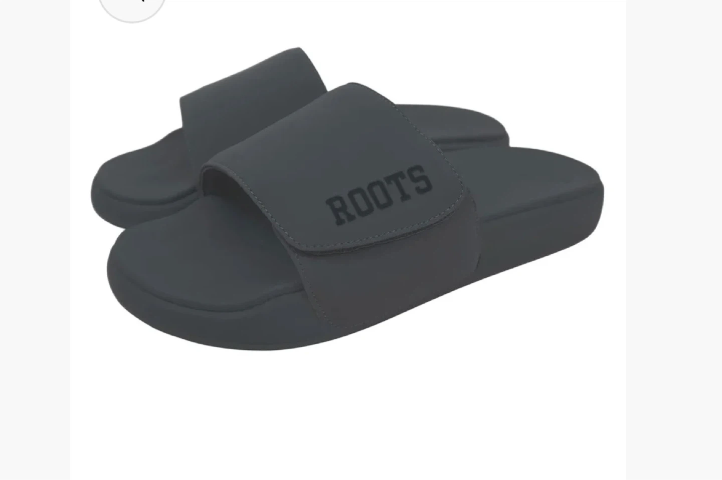 Brand New Comfortable Plush Roots Slides - Black - photo 5