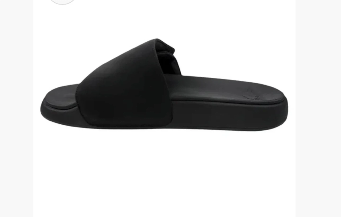 Brand New Comfortable Plush Roots Slides - Black - photo 4