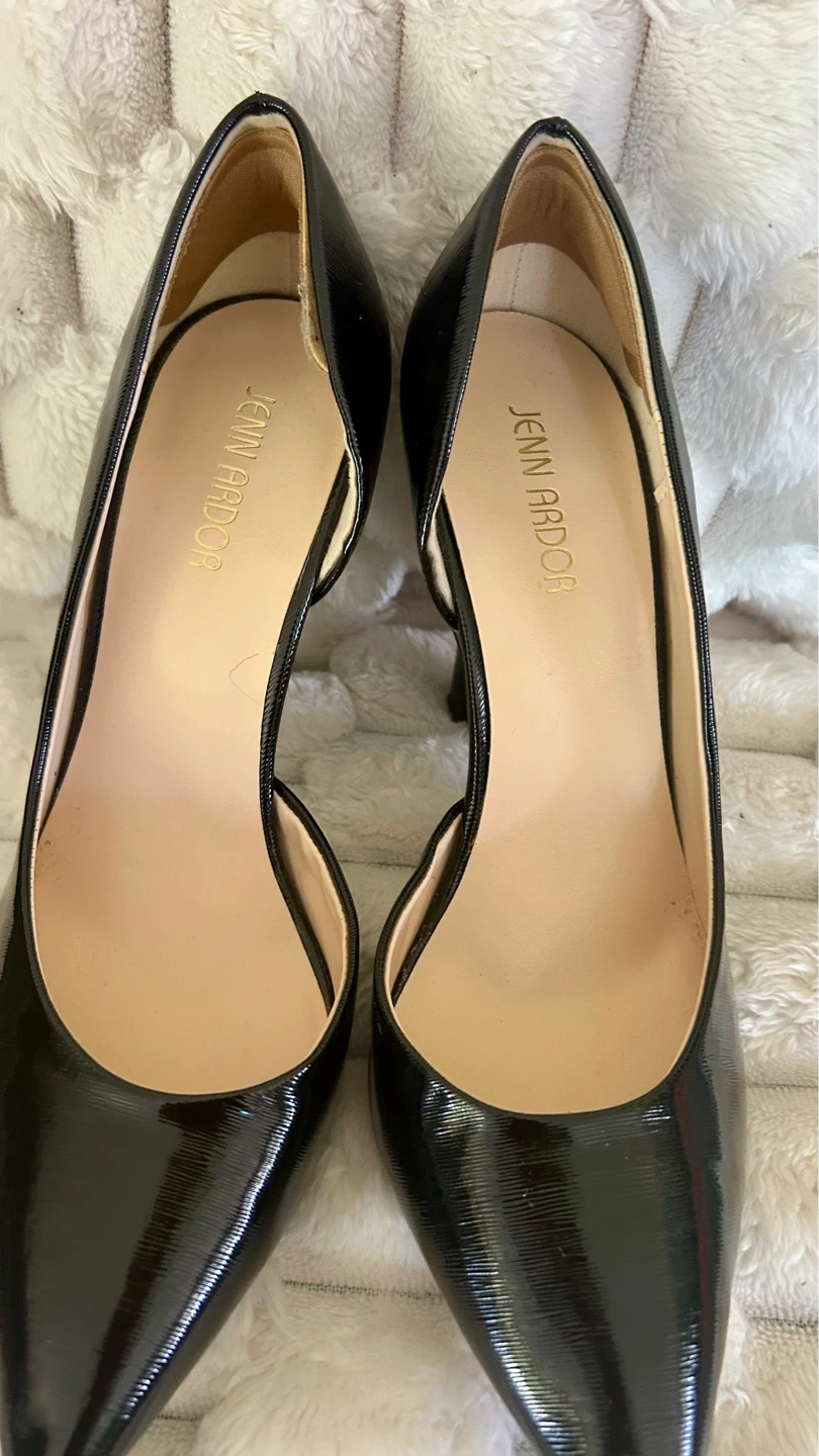 JENN ARDOR Black Patent Leather Heels - photo 5