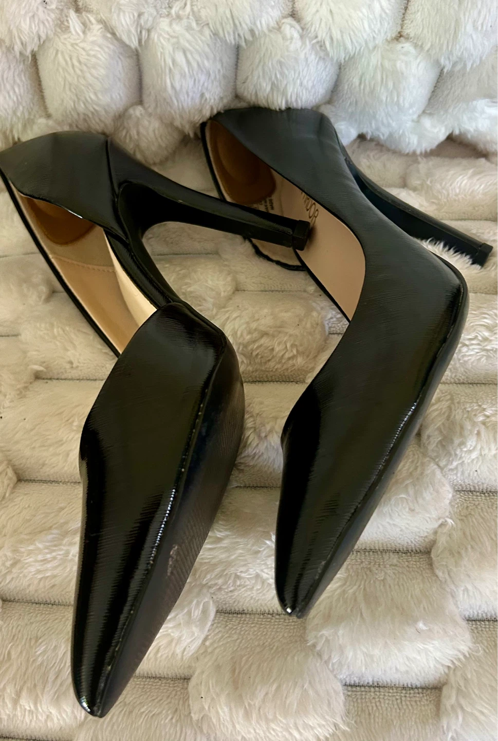 JENN ARDOR Black Patent Leather Heels - photo 4