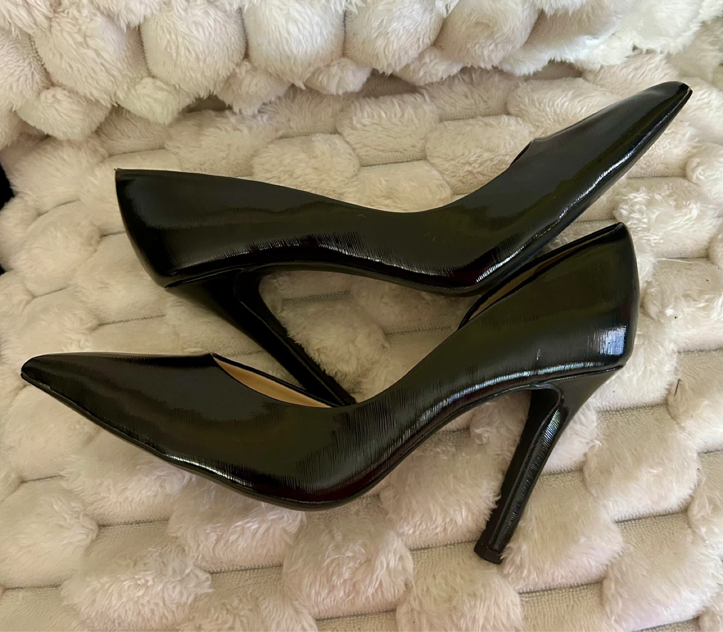 JENN ARDOR Black Patent Leather Heels - photo 3