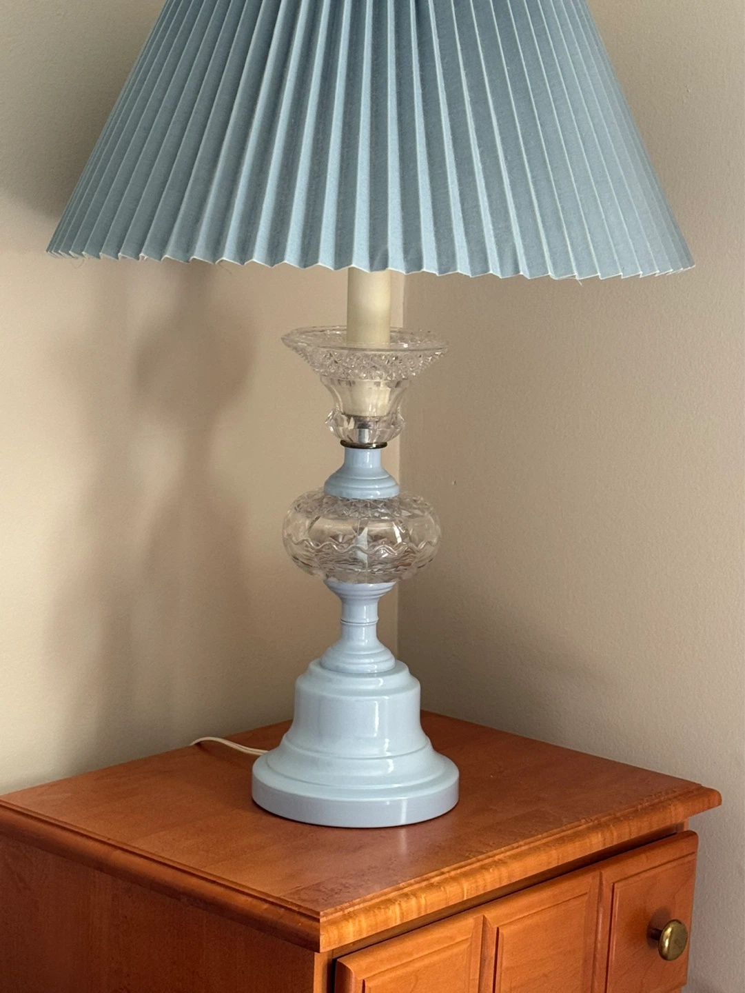 Light Blue Table Lamp - photo 2
