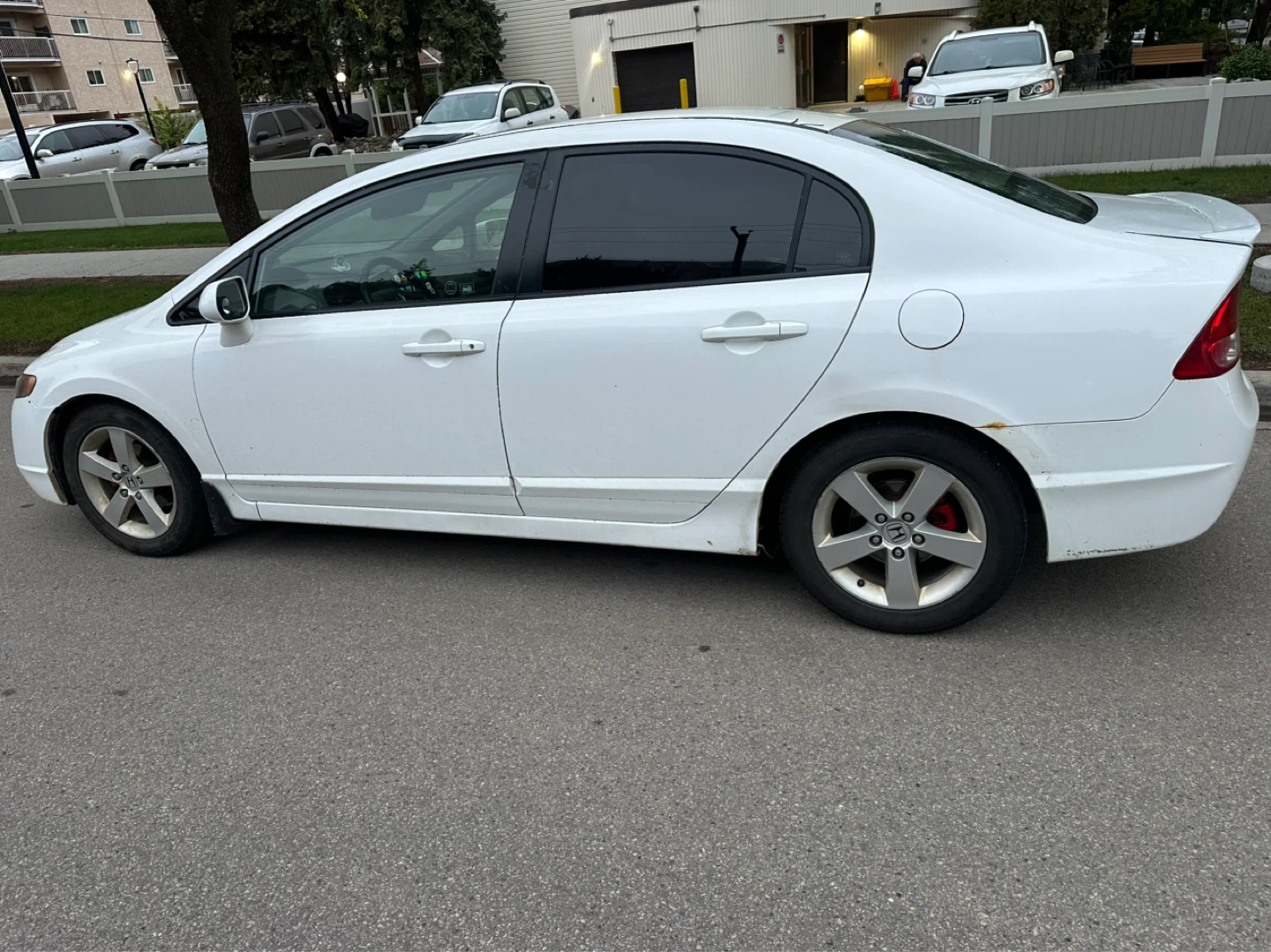 White Honda Civic Sedan - photo 2
