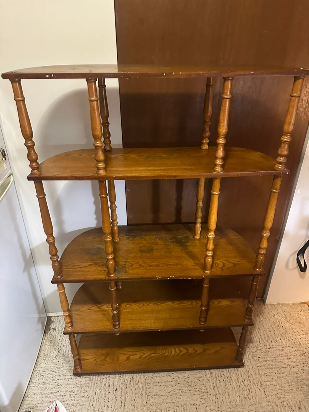1970s spindle bookcase - photo 5