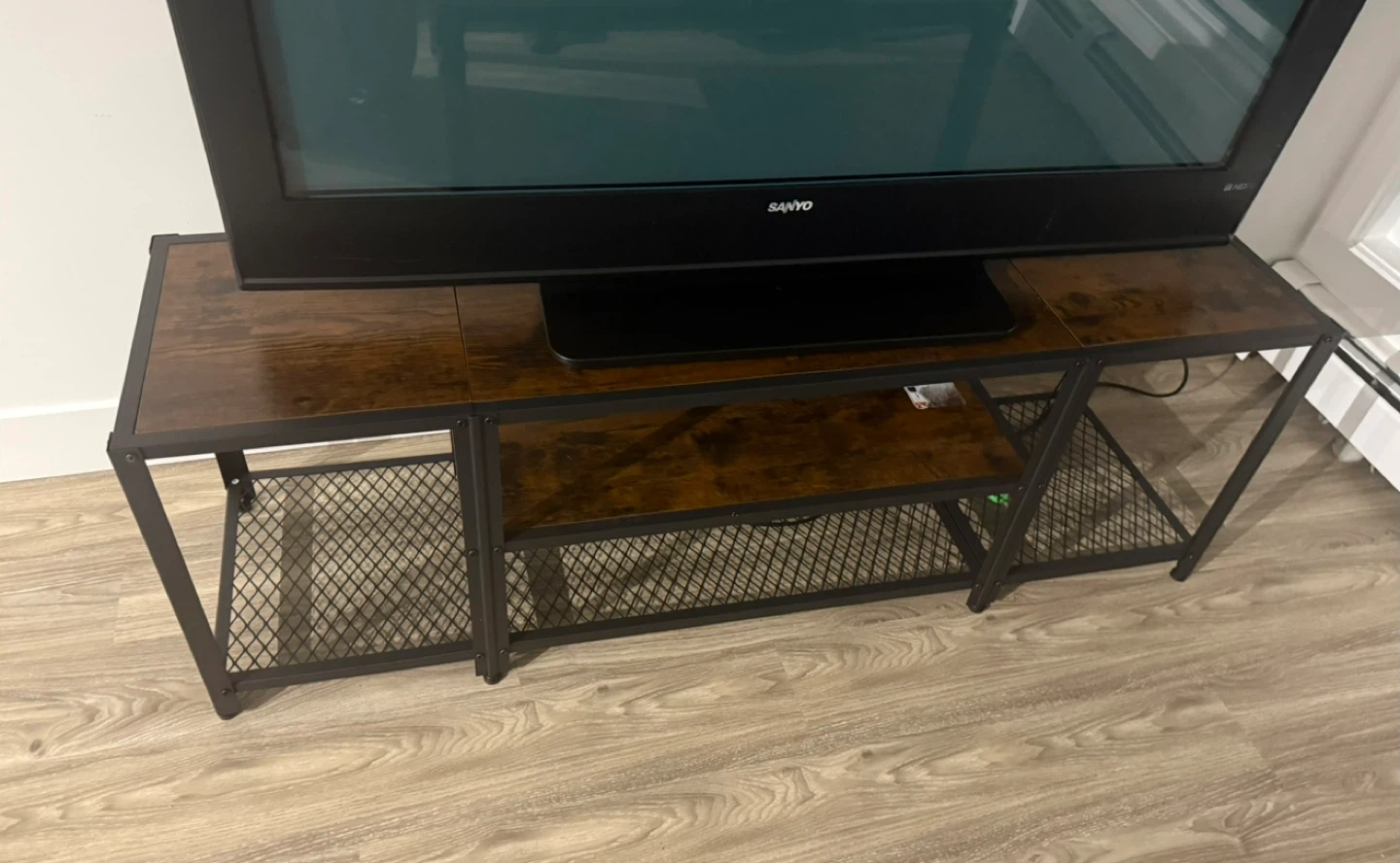 Rustic tv stand