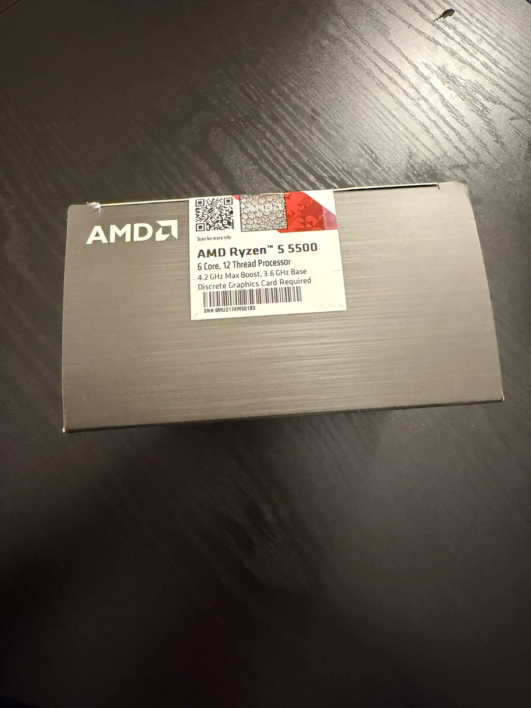 AMD Ryzen 5 5500 Desktop Processor