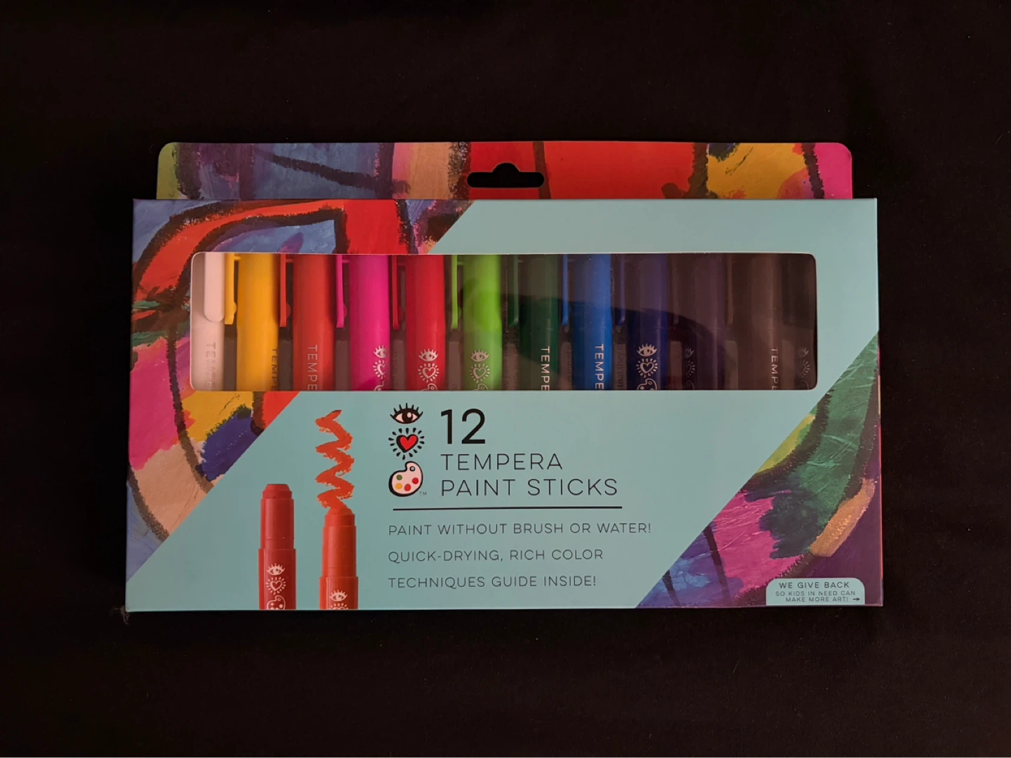 12 Tempera Paint Sticks (unopened)