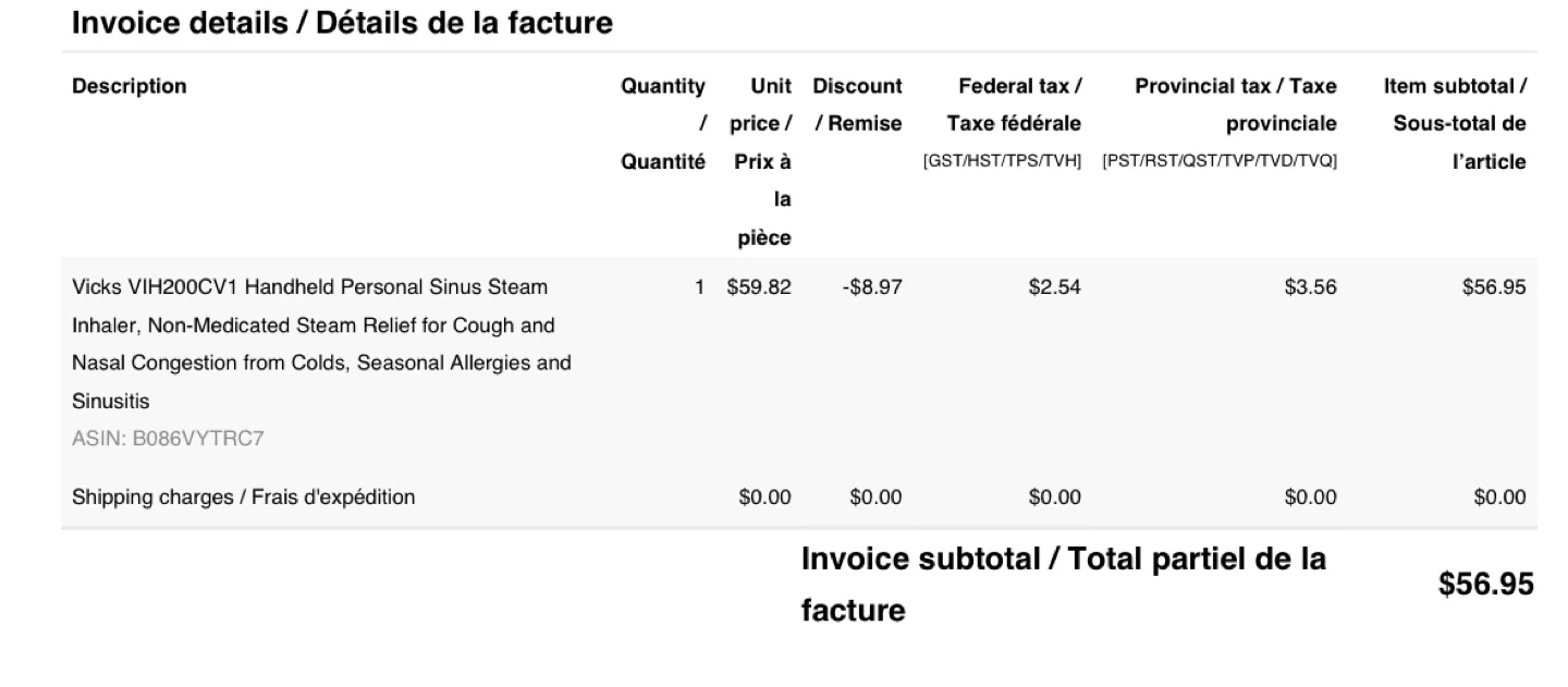 BNIB- Vicks Sinus Inhaler - photo 2