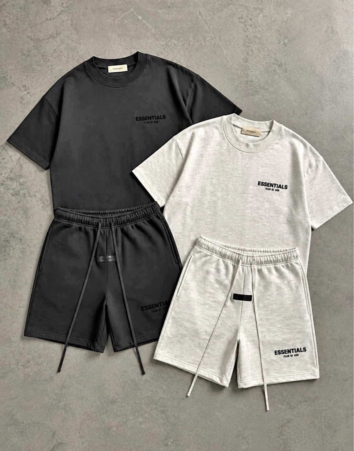 Essentials Fear of God T-Shirt and Shorts Set