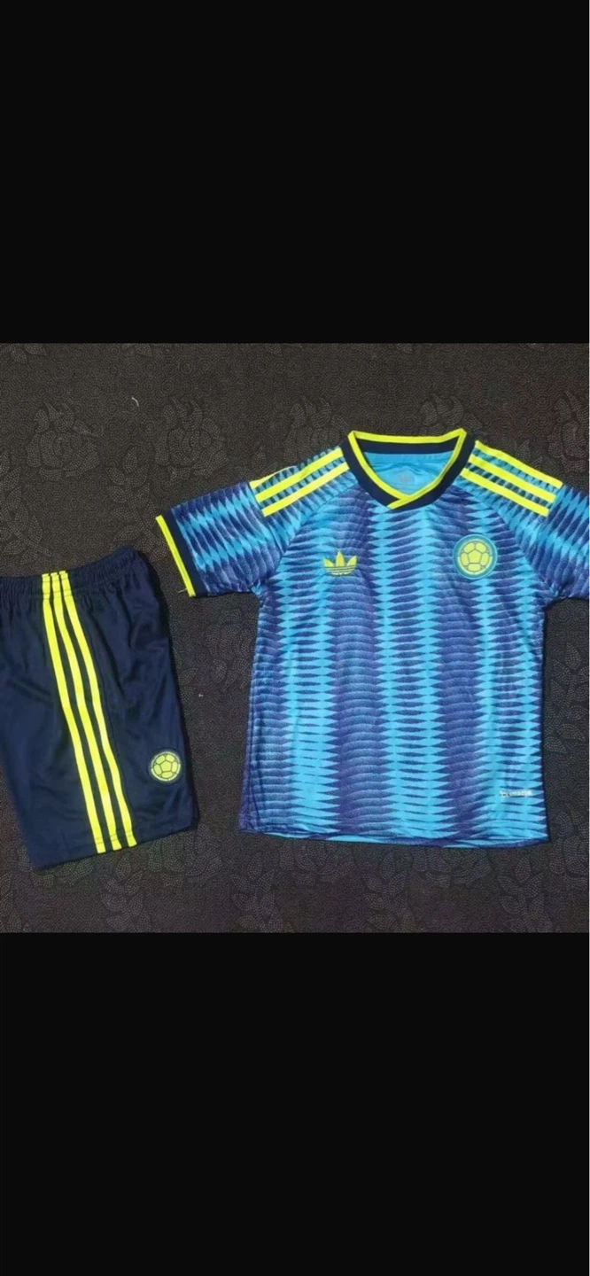 Adidas Colombia Soccer Jersey and Shorts Set