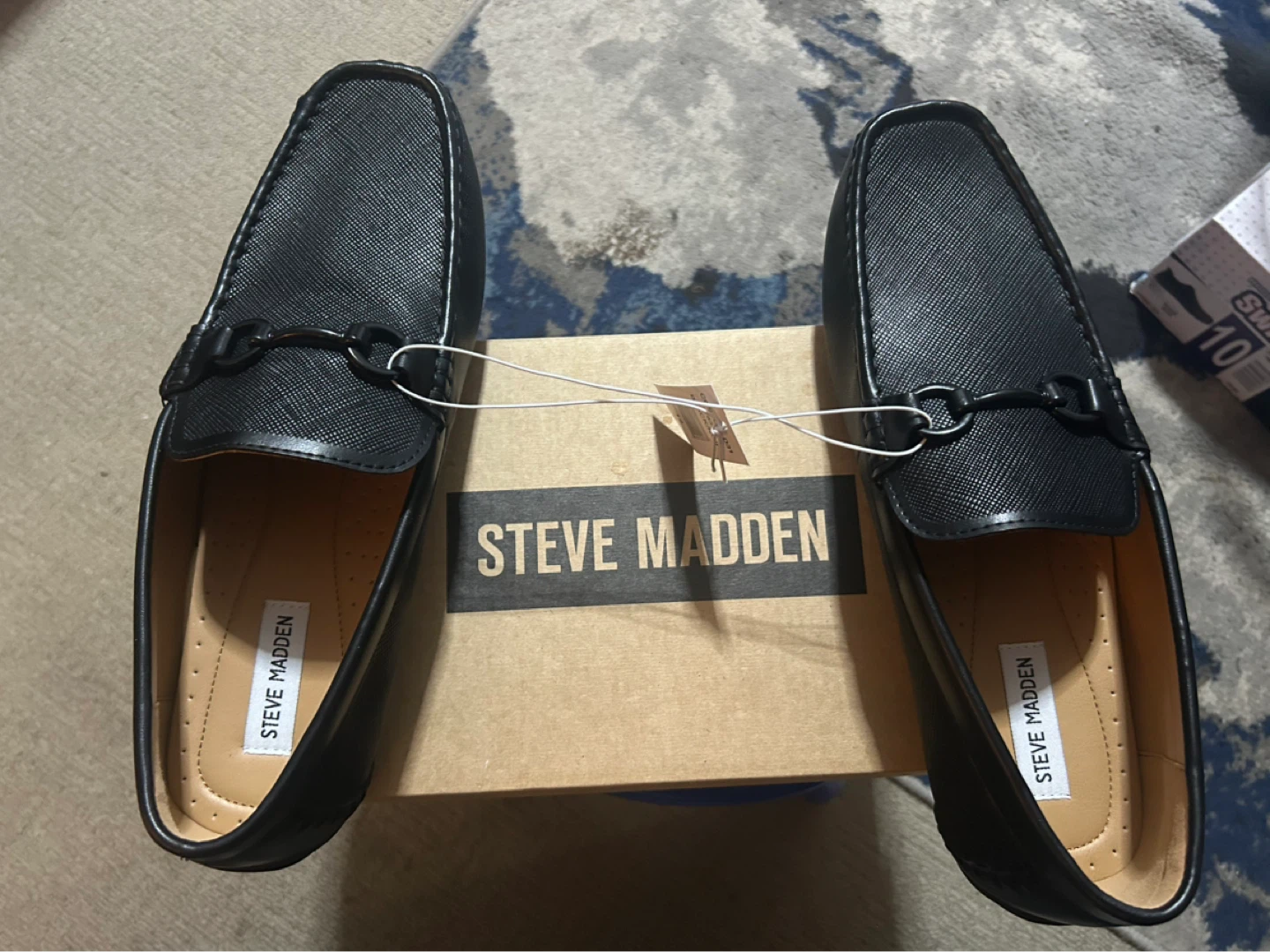 Brand New Steve Madden Luxury Black Moccasin Loafers - photo 5