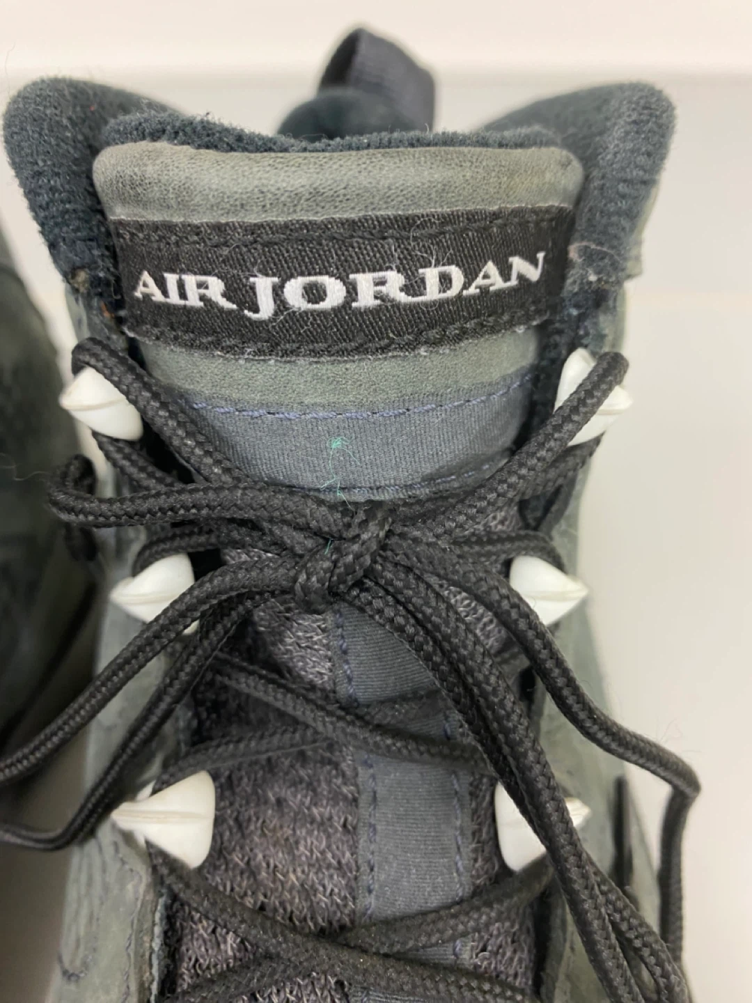 Rare Nike Air Jordan 9 IX Retro Anthracite Suede Shoes - 10 - photo 4