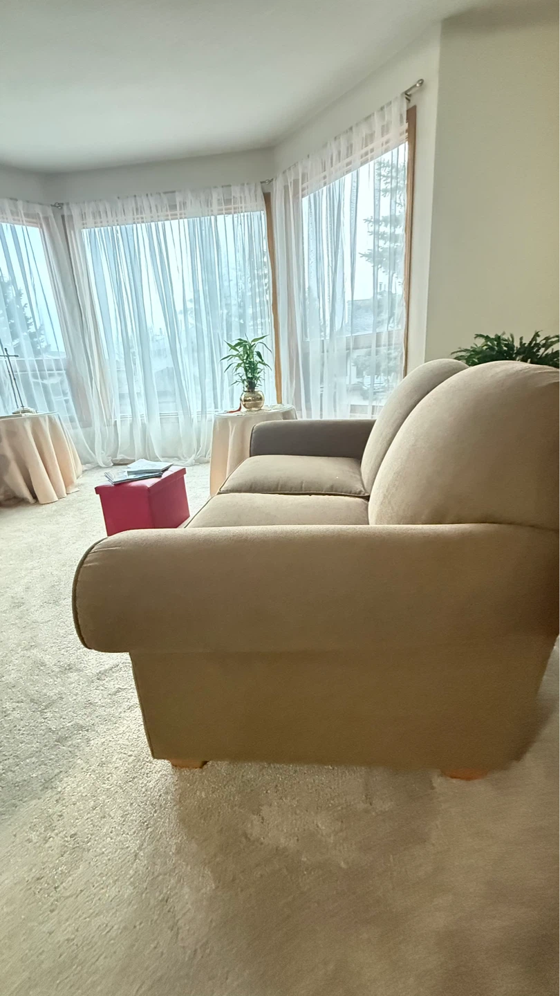 Sage green Loveseat - photo 2