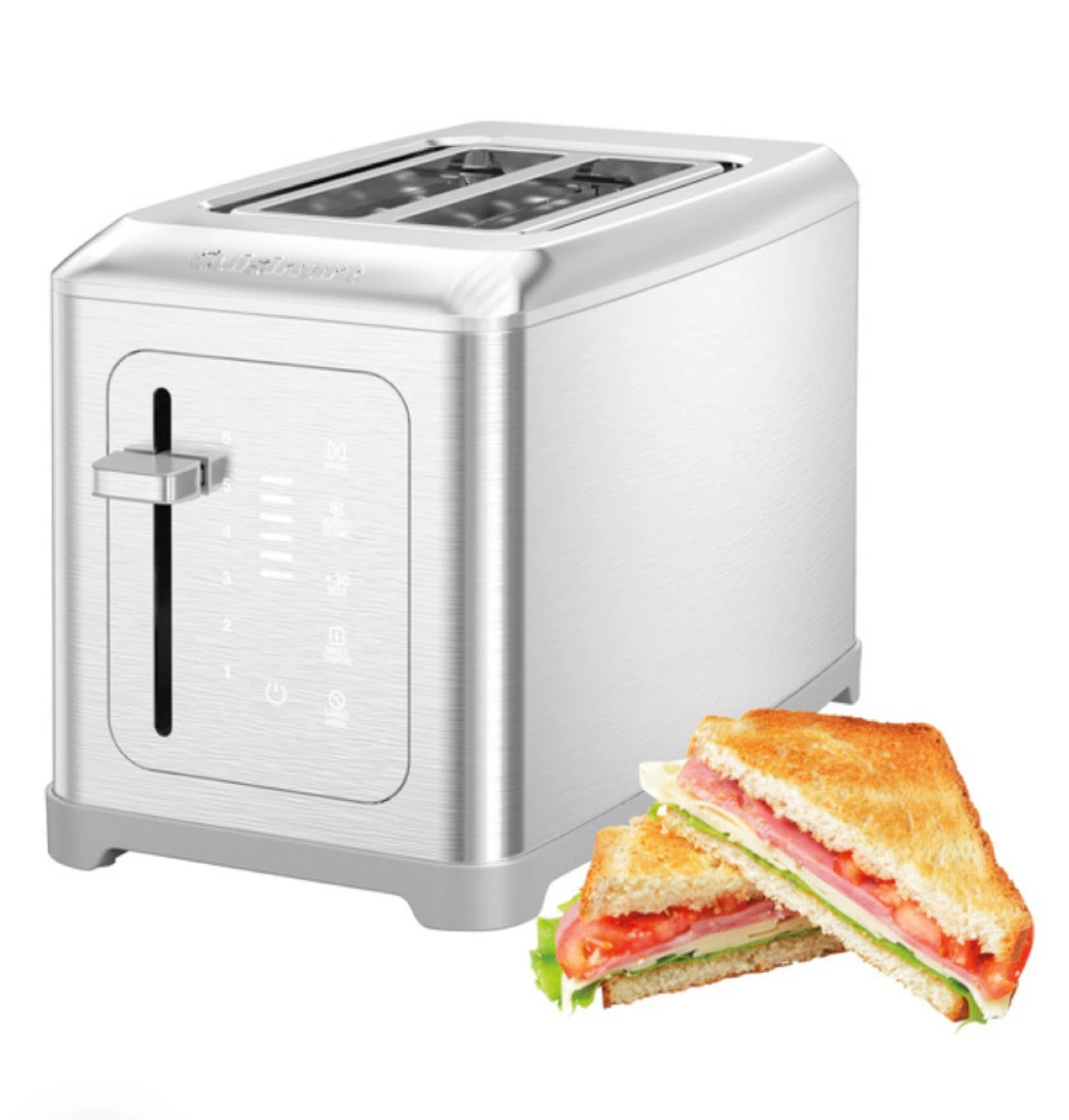 Brand New Cuisinart 2-Slice Toaster - Brushed Stainless Steel