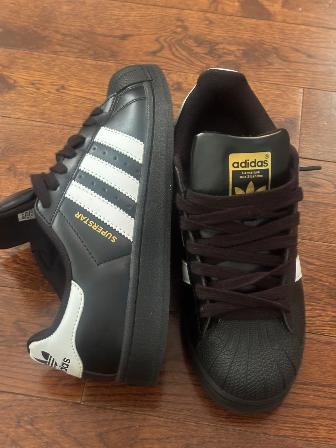 Adidas Superstar Shoes - Black/White - photo 3