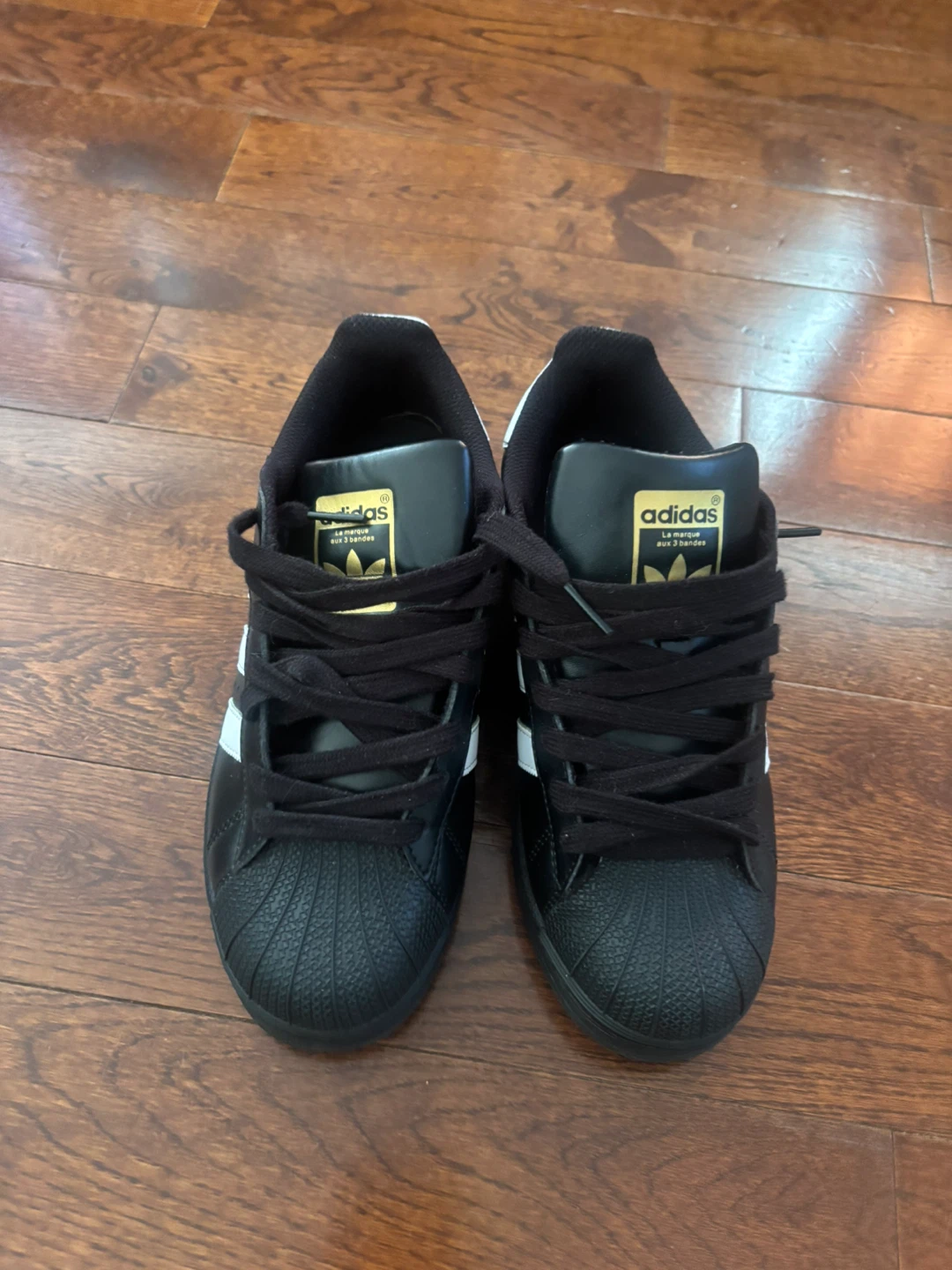 Adidas Superstar Shoes - Black/White