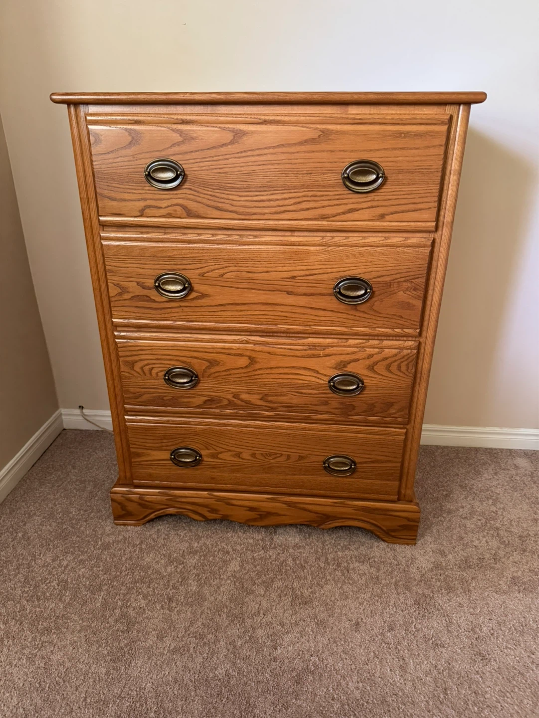 Twin bed & linens