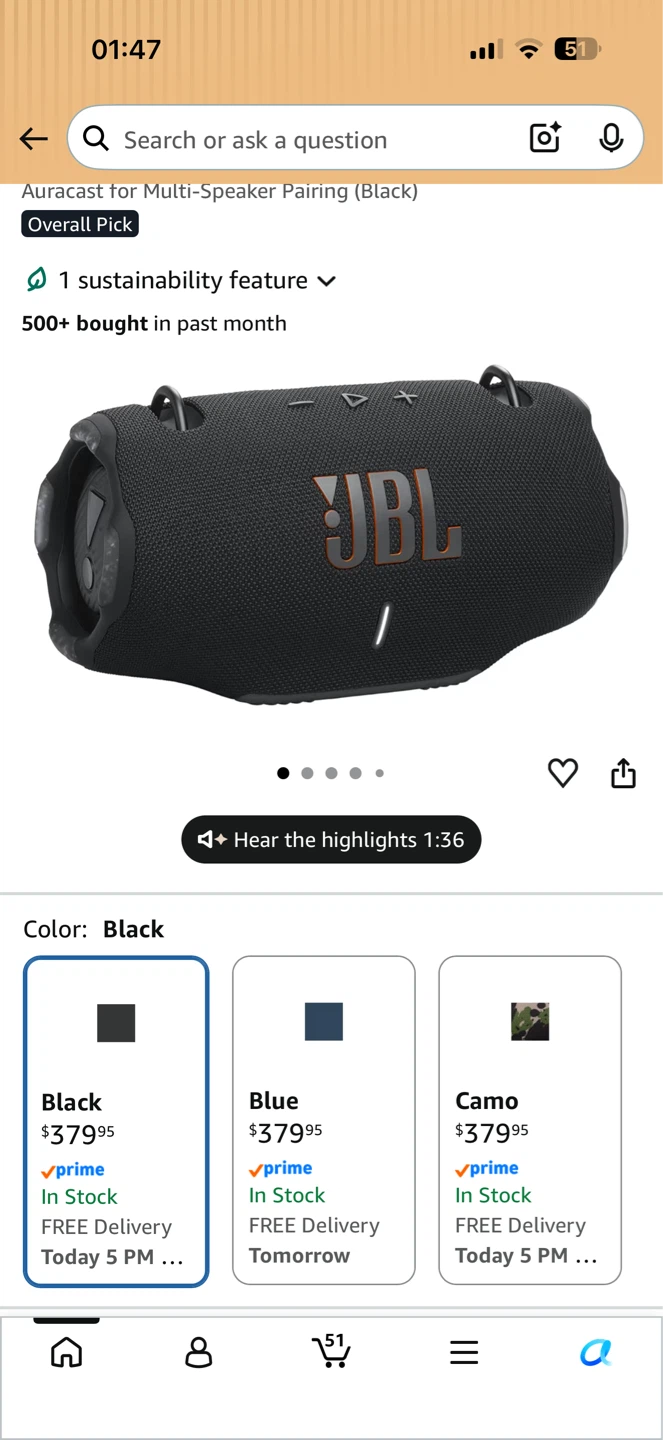JBL Xtreme 4 Brand New (Opened box) - photo 5