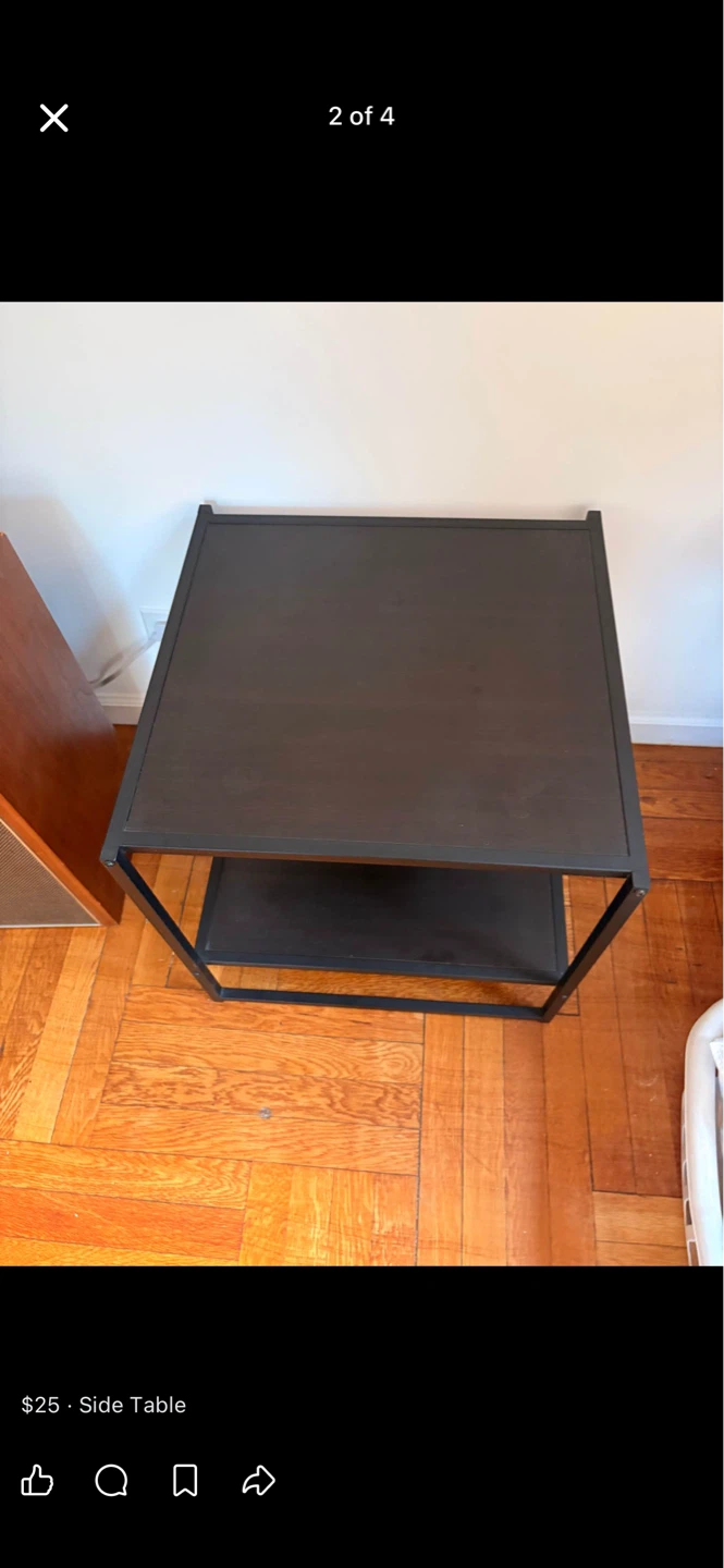 Two-Tiered Side Table