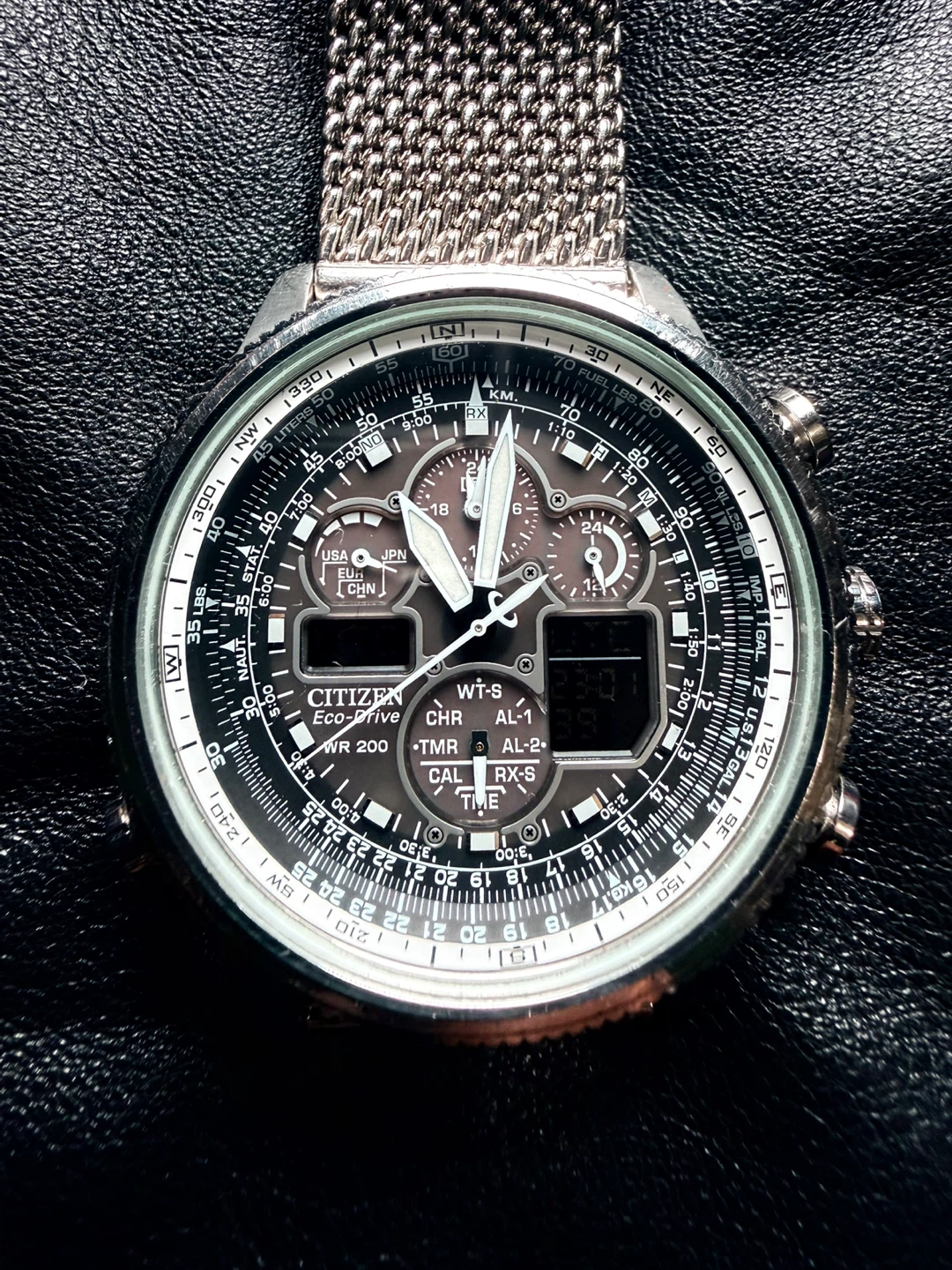 Citizen Navihawk U680-S092876 Eco-Drive Watch open to trades - photo 3