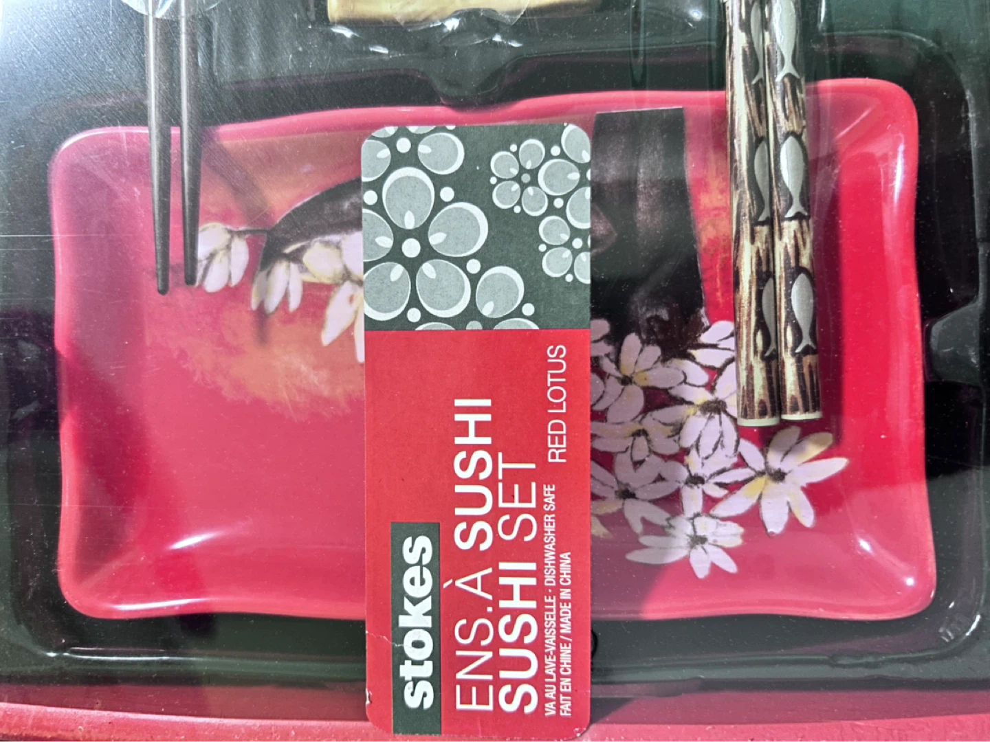 Stokes Red Lotus Sushi Set