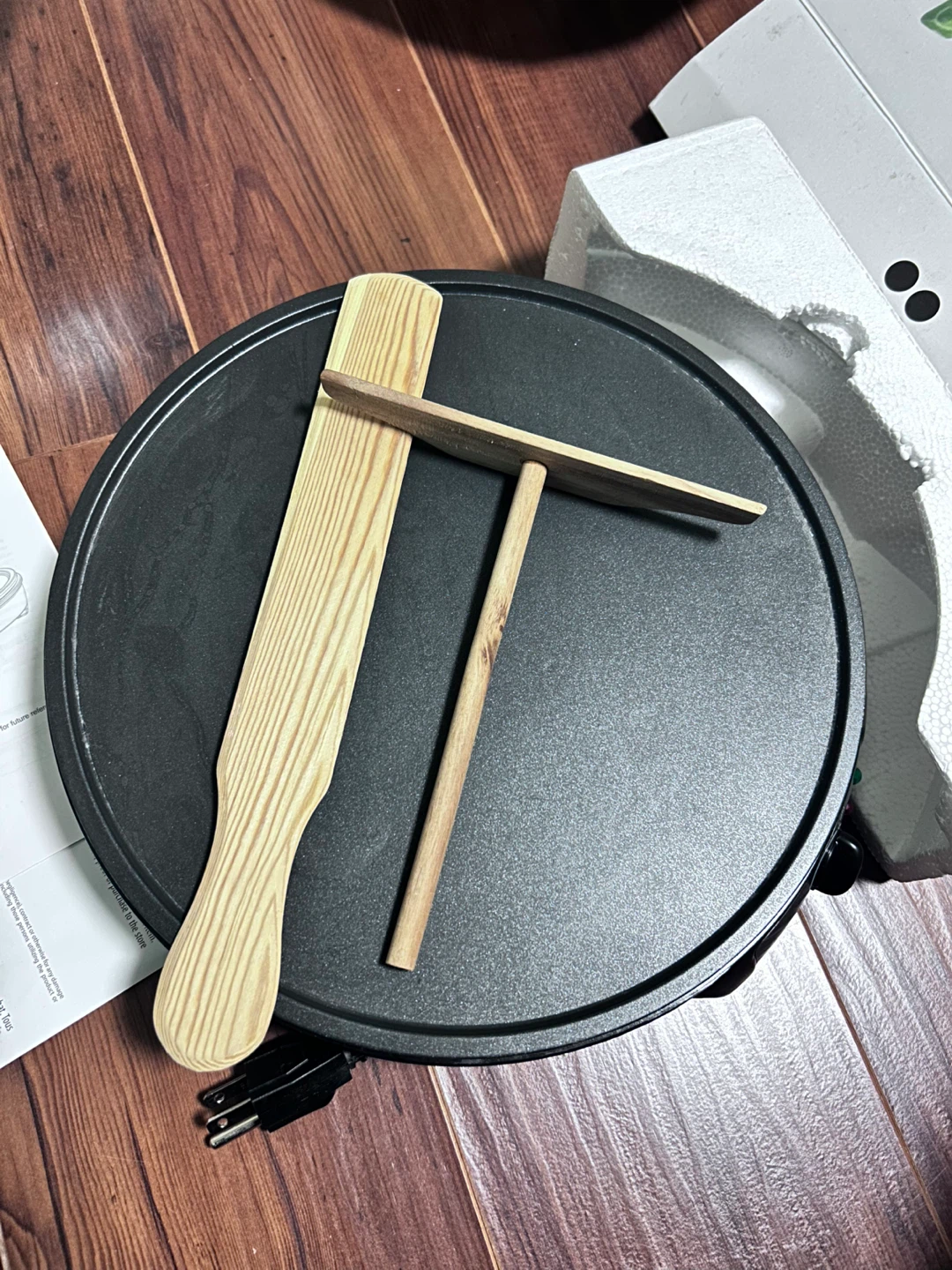 Thinkkitchen Breton Electric Crepe Maker with Accessories - photo 2
