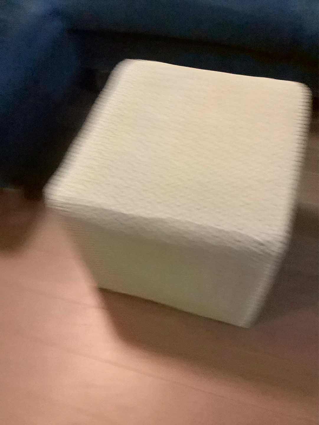 Cube Ottoman with Ludo and Backgammon Game Boards - photo 4