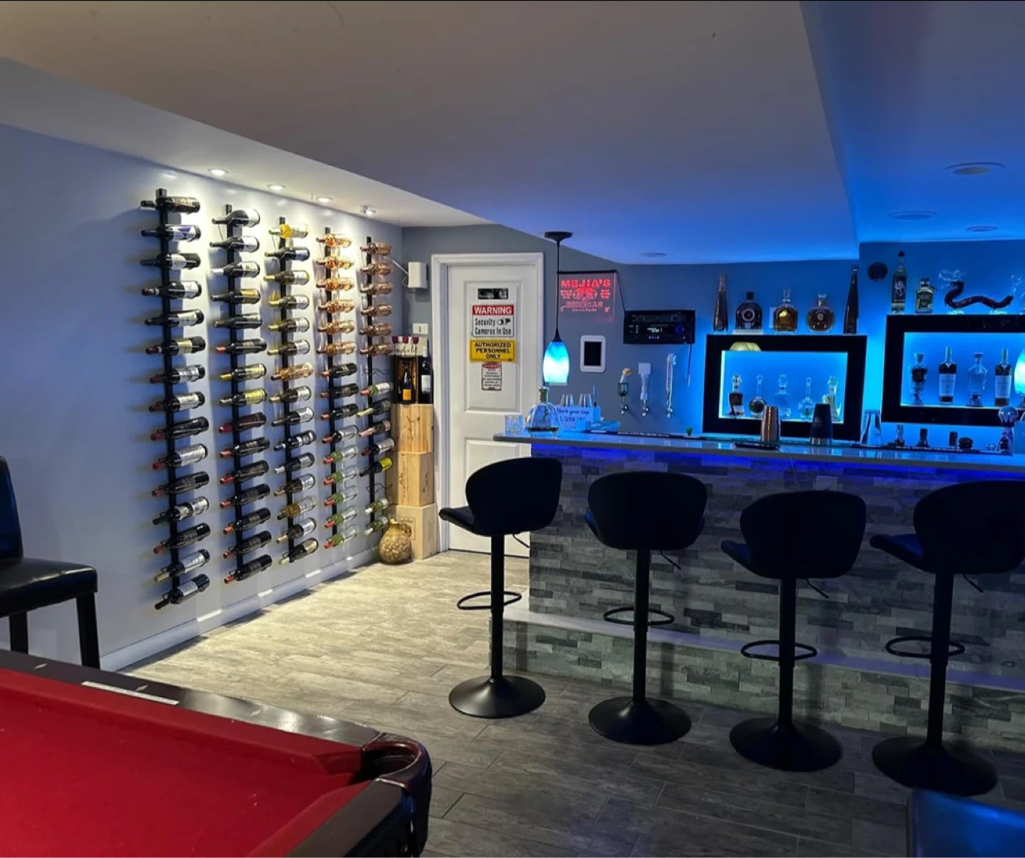 Wall-Mounted Wine Rack - Holds 62.2" Bottles - photo 2