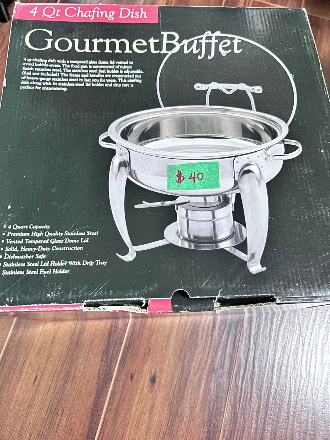 Gourmet Buffet 4 Qt Chafing Dish - photo 2