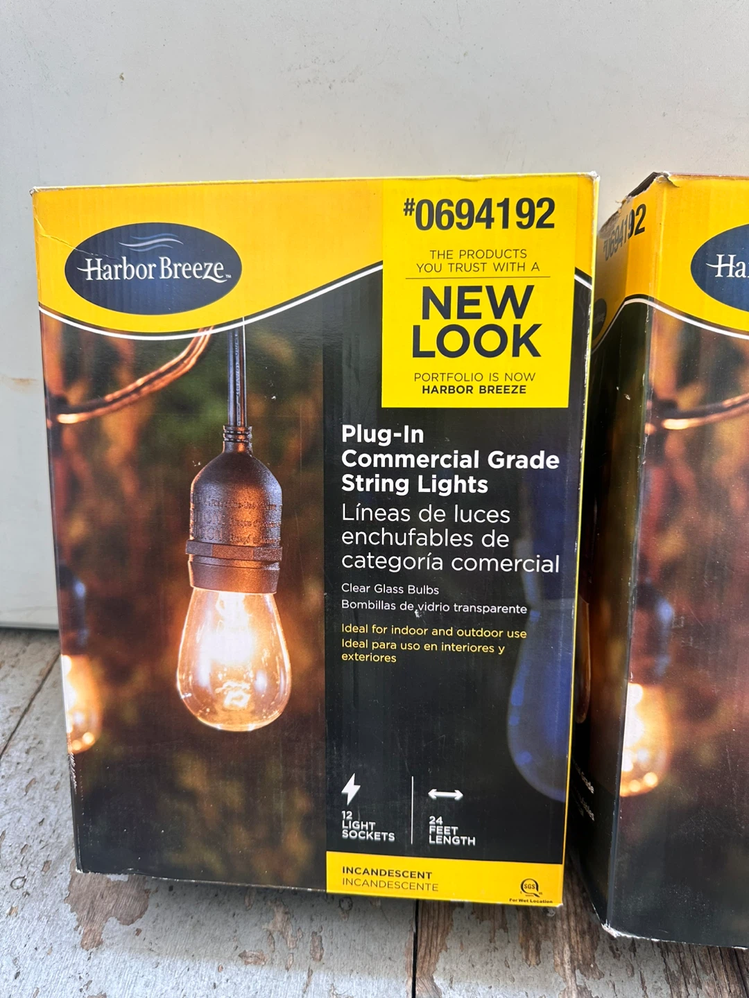 Harbor Breeze Plug-In Commercial Grade String Lights, 24ft