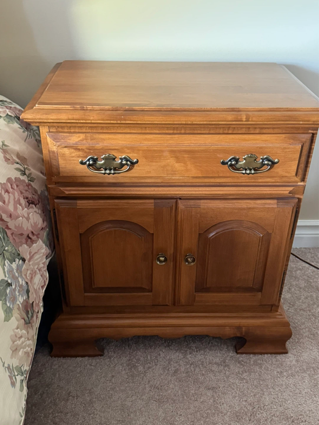 Pair of Roxton Maple Nightstands