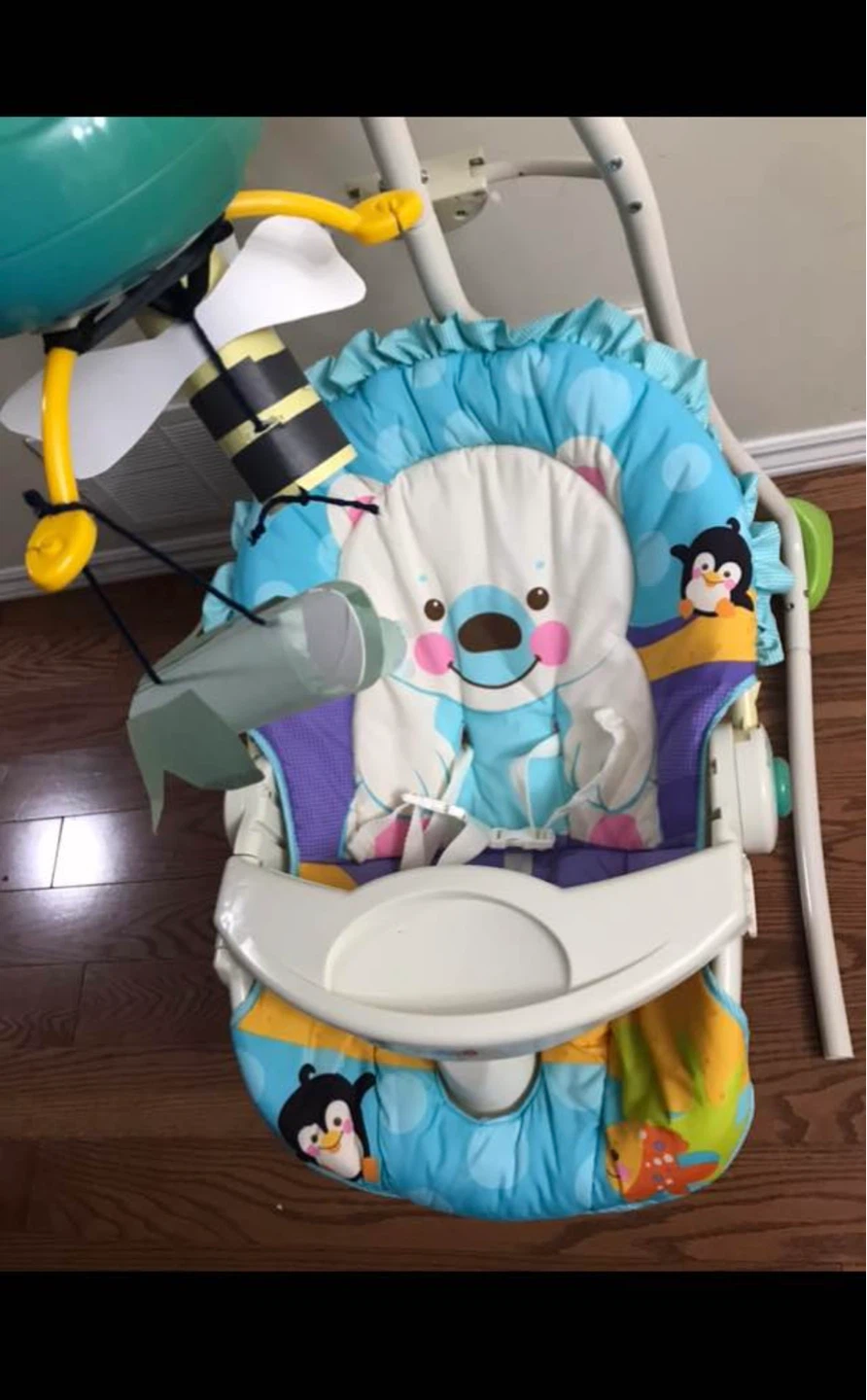 Baby Bed Swing - Electric Powered Automatic Swingset - photo 3
