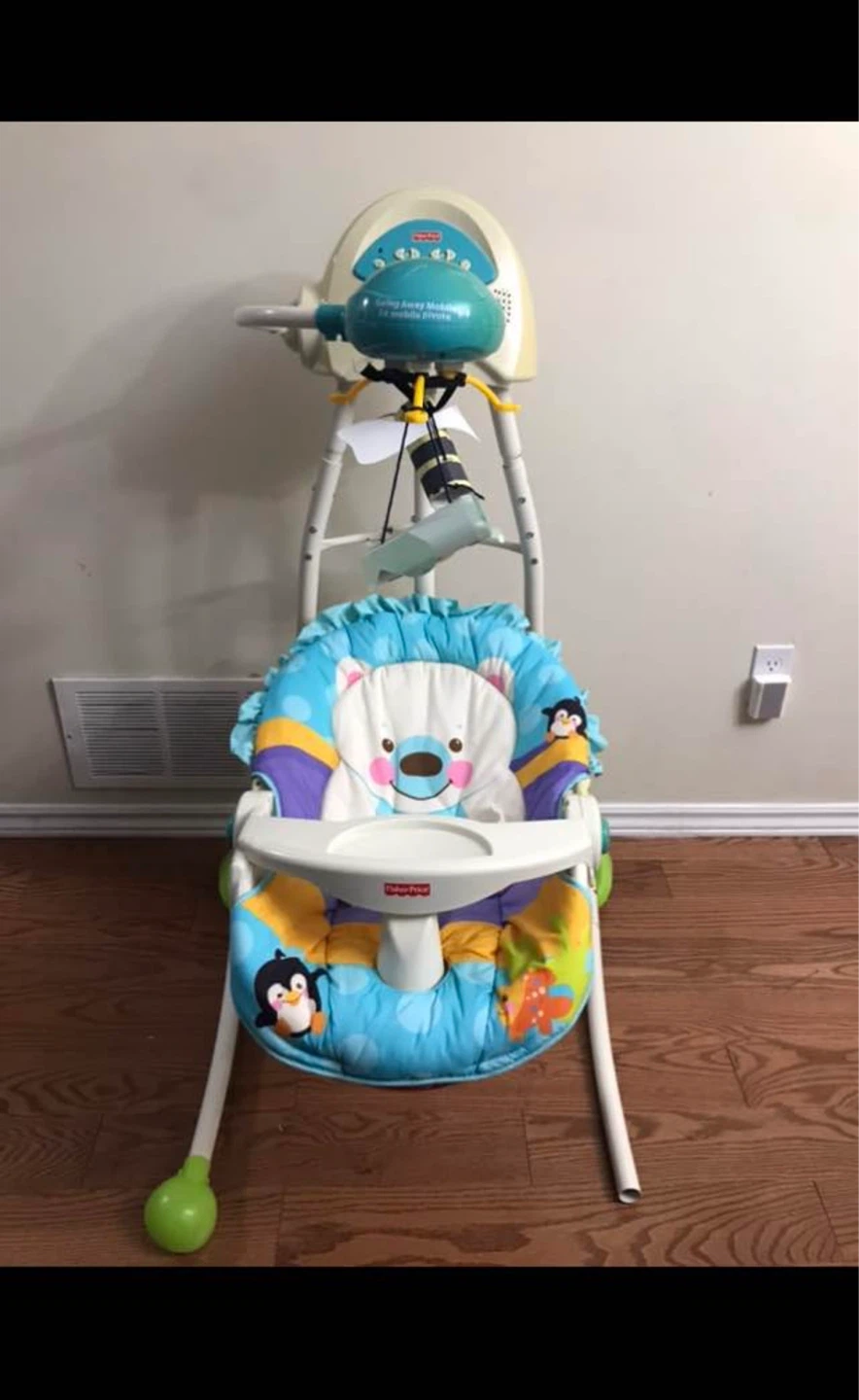 Baby Bed Swing - Electric Powered Automatic Swingset