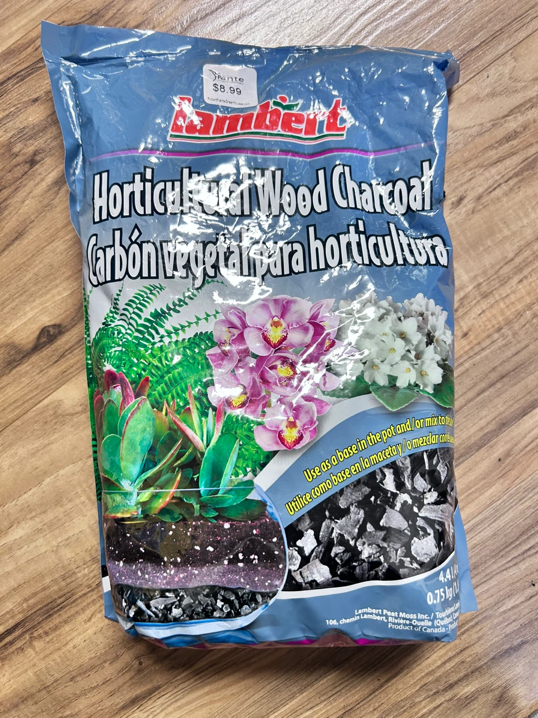 Lambert Horticultural Wood Charcoal 0.75 kg