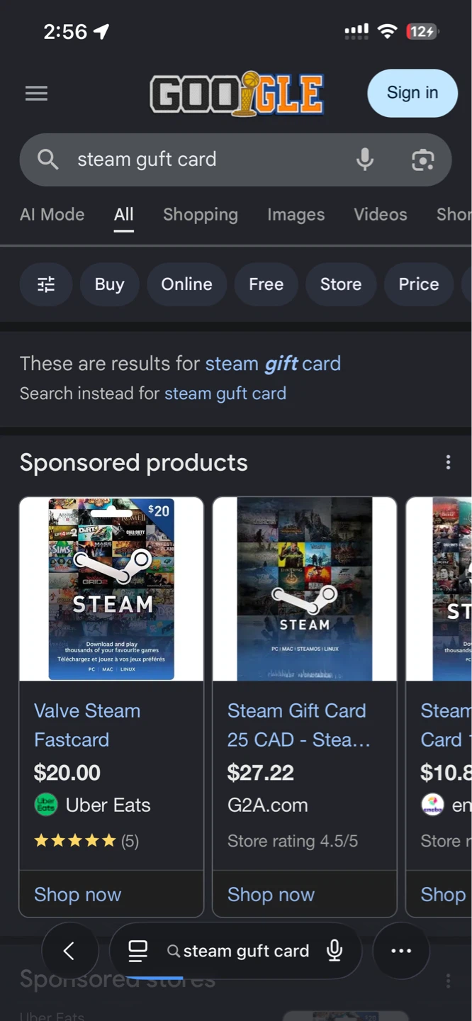 Steam $50 Gift Card