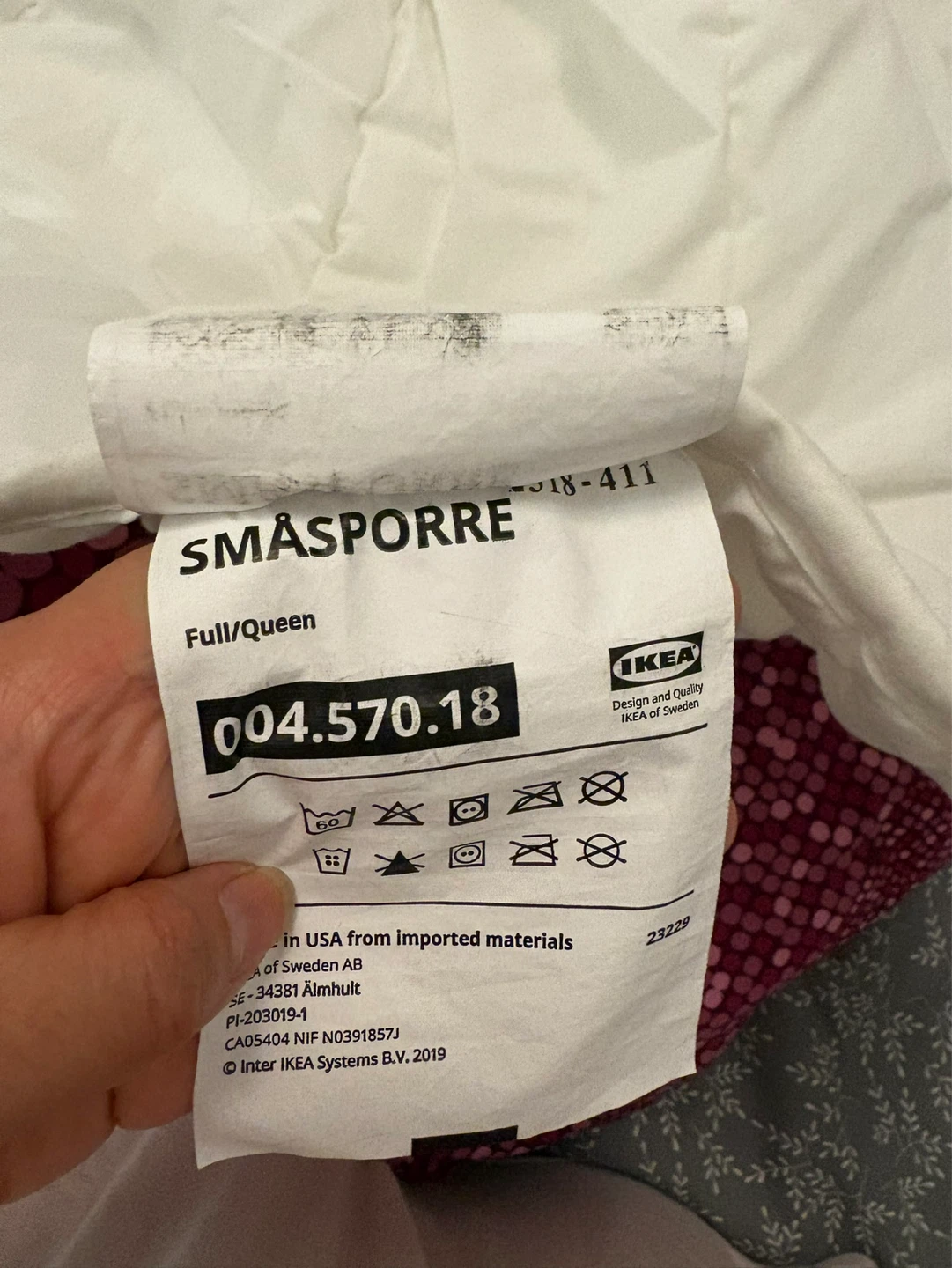 IKEA SMÅSPORRE Duvet - Full/Queen - photo 3