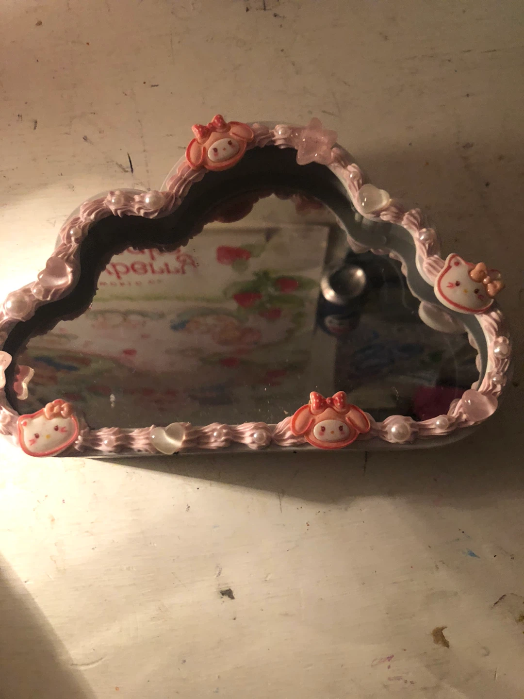 My Melody cloud mirror
